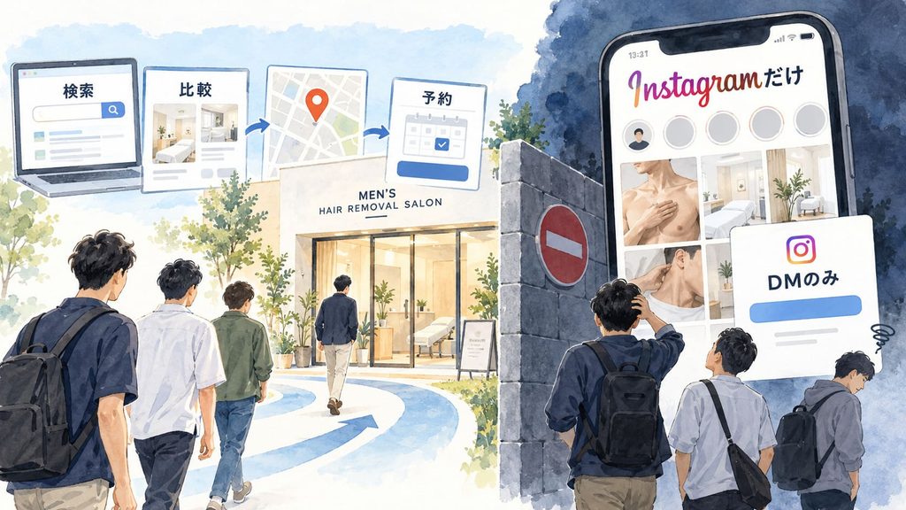 検索から広がるサロン集客とInstagramの壁